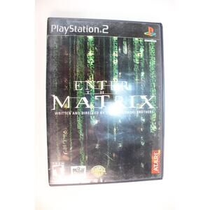 Enter the Matrix (Sony PlayStation 2, PS2) Complete TESTED w/Manual